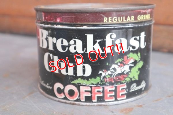 画像1: dp-181101-52 Breakfast Club Coffee / Vintage Tin Can