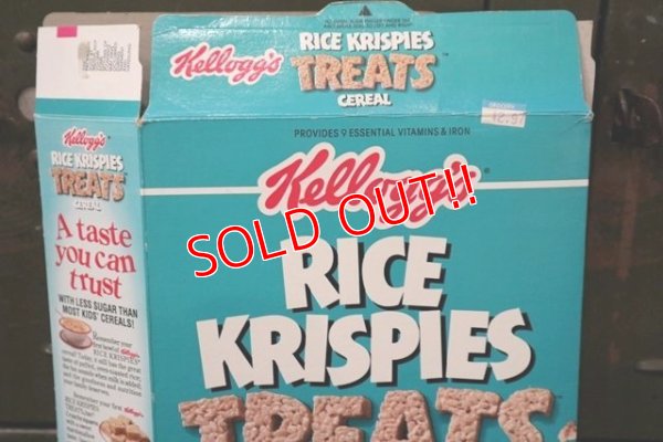 画像2: ad-130507-01 Kellogg's / RICE KRISPIES TREATS 1992 Cereal Box