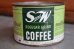 画像1: dp-181101-54 S&W Coffee / Vintage Tin Can (1)