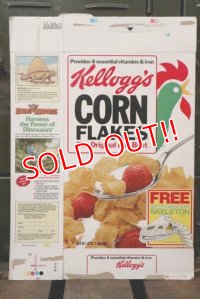 ad-130507-01 Kellogg's / CORN FLAKES 1986 Cereal Box