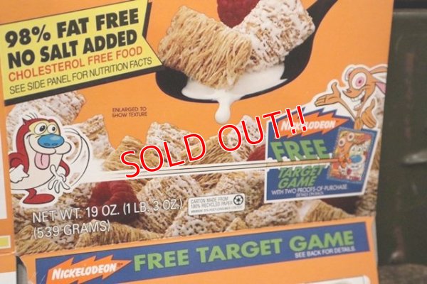 画像4: ad-130507-01 Kellogg's / Frosted Mini-Wheats 1993 Cereal Box "Ren and Stimpy"