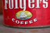画像3: dp-181101-51 Folger's Coffee / Vintage Tin Can