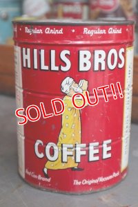 dp-181101-49 HILLS BROS COFFEE / Vintage Tin Can