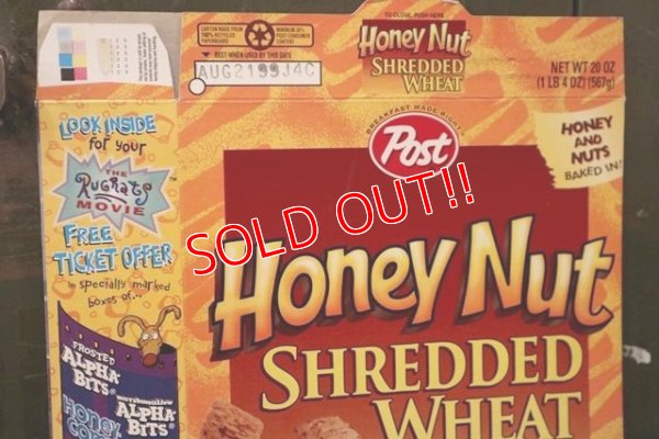 画像2: ad-130507-01 Post / Honey Nut Wheat 1995 Cereal Box "Rugrats"