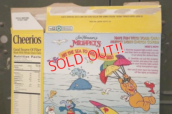 画像7: ad-130507-01 General Mills / Cheerios 1995 Cereal Box "Muppets"