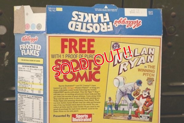 画像6: ad-130507-01 Kellogg's / FROSTED FLAKES 1989 Cereal Box