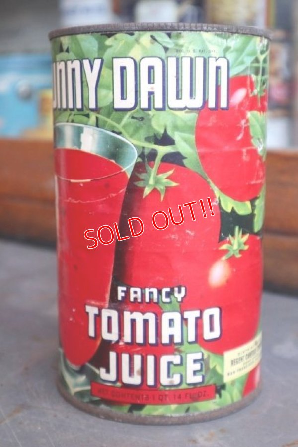 画像1: dp-181101-57 Sunny Dawn / Vintage Tomato Juice Can