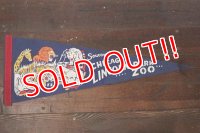 ct-181101-81 Chicago Lincorn Park Zoo / Vintage Pennant