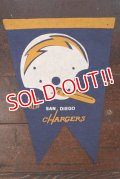 ct-181101-82 SAN DIEGO CHARGERS / Vintage Pennant