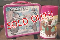 ct-181101-107 Yogi Bear / Aladdin 1970's Metal Lunch Box