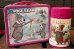 画像1: ct-181101-107 Yogi Bear / Aladdin 1970's Metal Lunch Box (1)