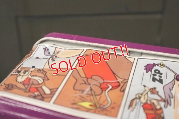 画像10: ct-181101-109 Road Runner / Thermos 1970's Metal Lunch Box