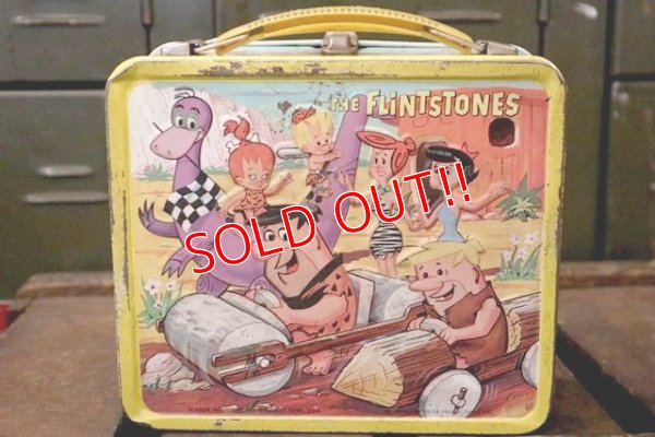 画像2: ct-181101-108 The Flintstones  / Aladdin 1960's Metal Lunch Box