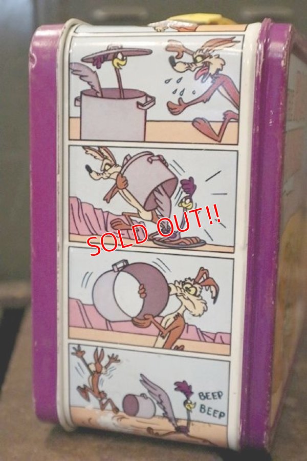 画像7: ct-181101-109 Road Runner / Thermos 1970's Metal Lunch Box