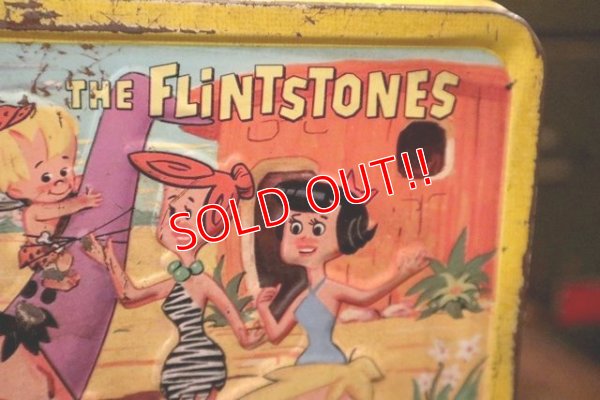 画像5: ct-181101-108 The Flintstones  / Aladdin 1960's Metal Lunch Box