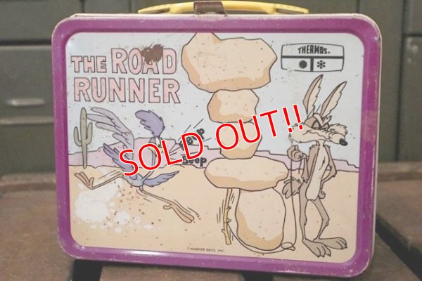 画像2: ct-181101-109 Road Runner / Thermos 1970's Metal Lunch Box