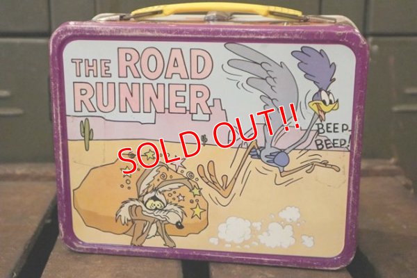 画像1: ct-181101-109 Road Runner / Thermos 1970's Metal Lunch Box