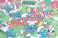 ct-181101-112 Smurf / 1980's Fat Sheet (Twin)