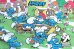 画像1: ct-181101-112 Smurf / 1980's Fat Sheet (Twin) (1)