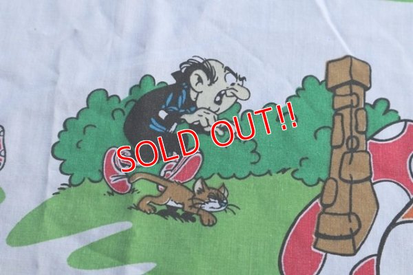 画像6: ct-181101-112 Smurf / 1980's Fat Sheet (Twin)