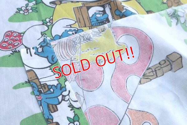 画像7: ct-181101-112 Smurf / 1980's Fat Sheet (Twin)