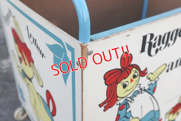 画像11: ct-181101-135 Raggedy Ann & Andy / 1970's Toy Box Cart