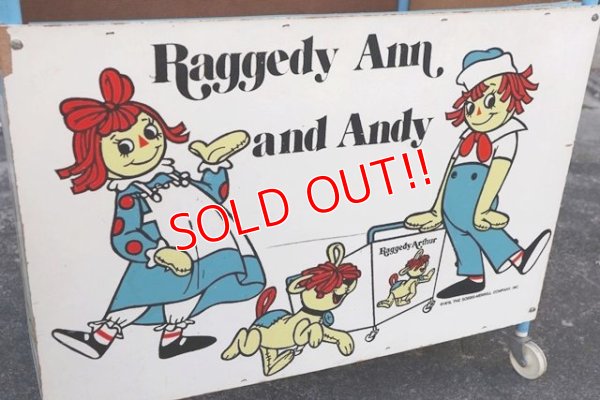 画像3: ct-181101-135 Raggedy Ann & Andy / 1970's Toy Box Cart