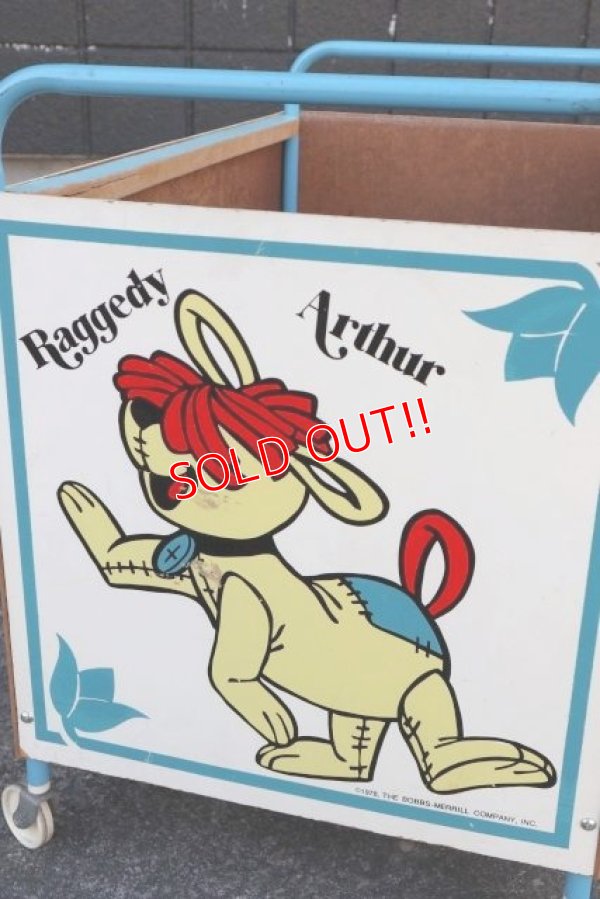 画像4: ct-181101-135 Raggedy Ann & Andy / 1970's Toy Box Cart