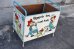 画像2: ct-181101-135 Raggedy Ann & Andy / 1970's Toy Box Cart (2)