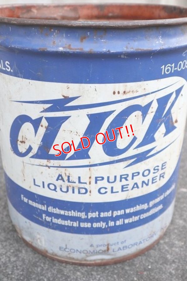 画像2: dp-181115-15 CLICK / Liquid Cleaner Vintage Bucket Can