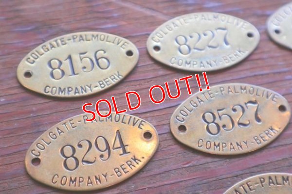 画像3: dp-181115-25 Vintage Brass Plate