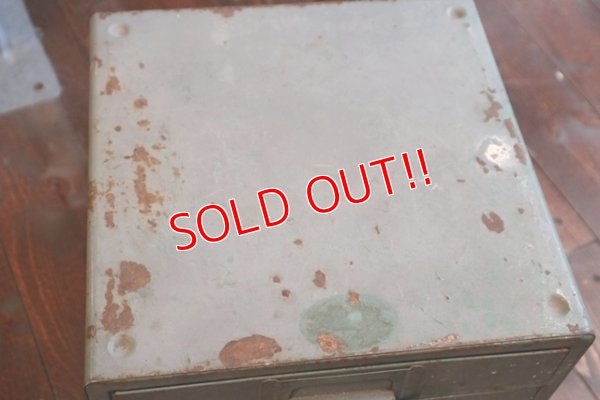 画像6: dp-181115-21 Vintage Parts Cabinet