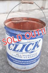 dp-181115-15 CLICK / Liquid Cleaner Vintage Bucket Can