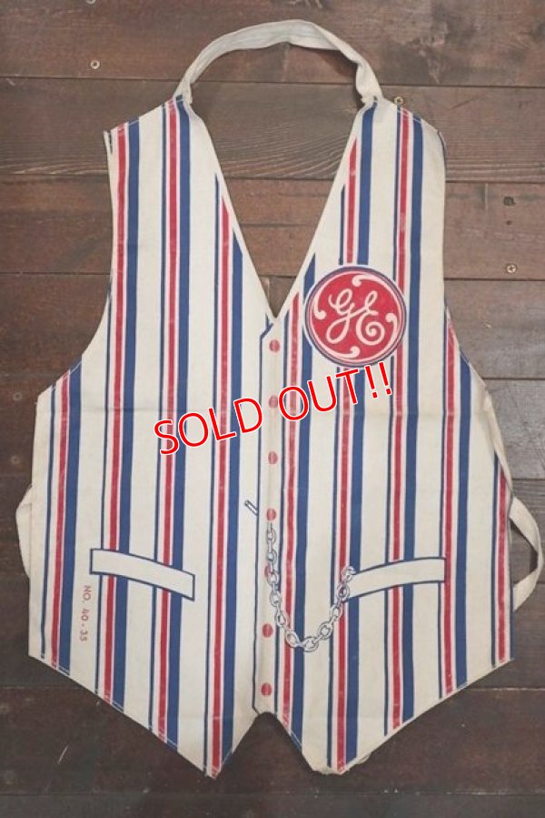 画像1: dp-181115-27 General Electric / Vintage Kid's Apron