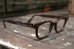 画像2: dp-181115-26 1960's-1970's Prisoner Glasses Frame (2)