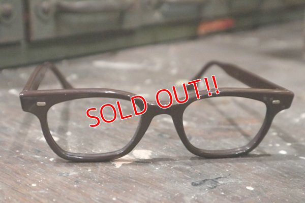 画像1: dp-181115-26 1960's-1970's Prisoner Glasses Frame