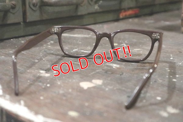 画像3: dp-181115-26 1960's-1970's Prisoner Glasses Frame