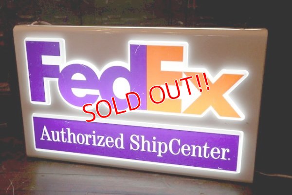 画像1: dp-181201-02 FedEx / Lighted Sign