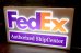 画像1: dp-181201-02 FedEx / Lighted Sign (1)