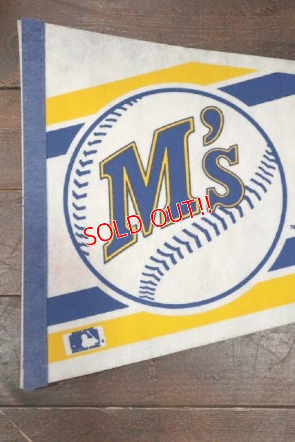 画像2: dp-181115-05 SEATTLE MARINERS / 1980's Pennant