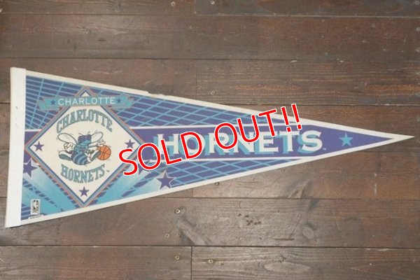 画像1: dp-181115-05 CHARLOTTE HORNETS / 1990's Pennant