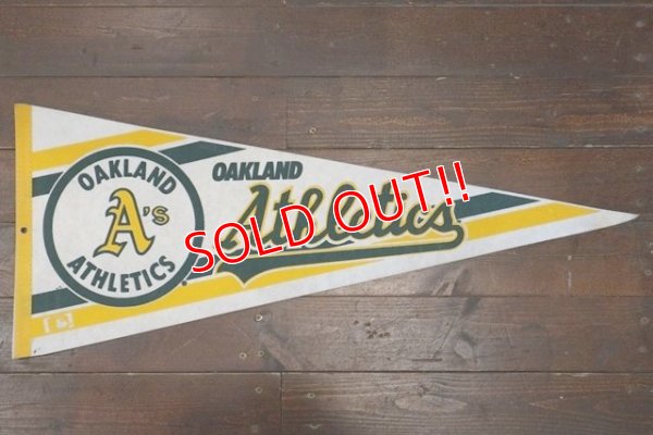 画像1: dp-181115-05 OAKLAND Athletics / 1980's Pennant