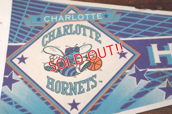 画像3: dp-181115-05 CHARLOTTE HORNETS / 1990's Pennant