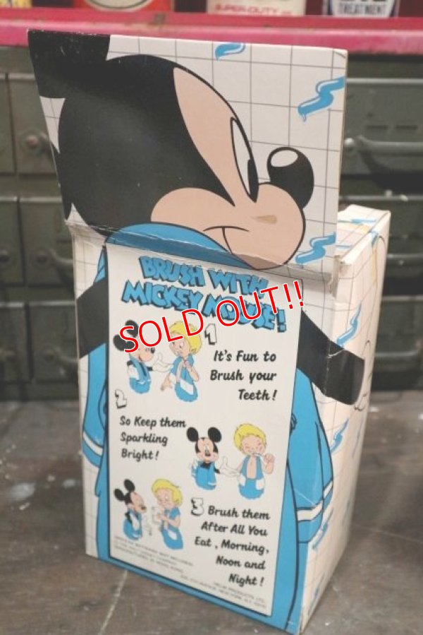 画像13: ct-181203-06 Mickey Mouse / Helm 1980's Talking Toothbrush