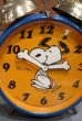 画像2: ct-181203-03 Snoopy / Blessing 1970's Alarm Clock (2)