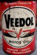 画像2: dp-181203-04 VEEDOL / 1950's Motor Oil Can (2)