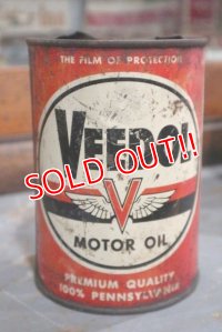 dp-181203-04 VEEDOL / 1950's Motor Oil Can