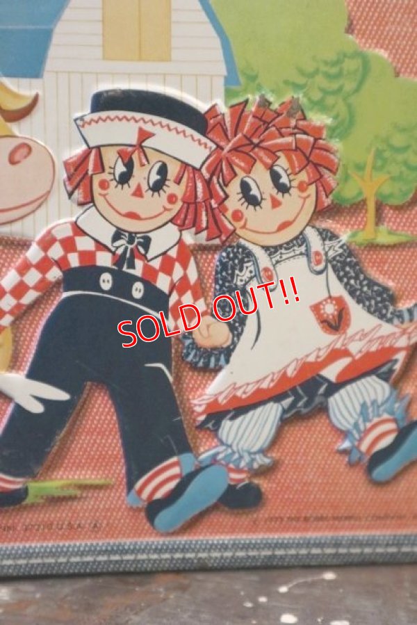 画像3: ct-181203-30 Raggedy Ann and Andy / Aladdin 1973 Metal Lunch Box