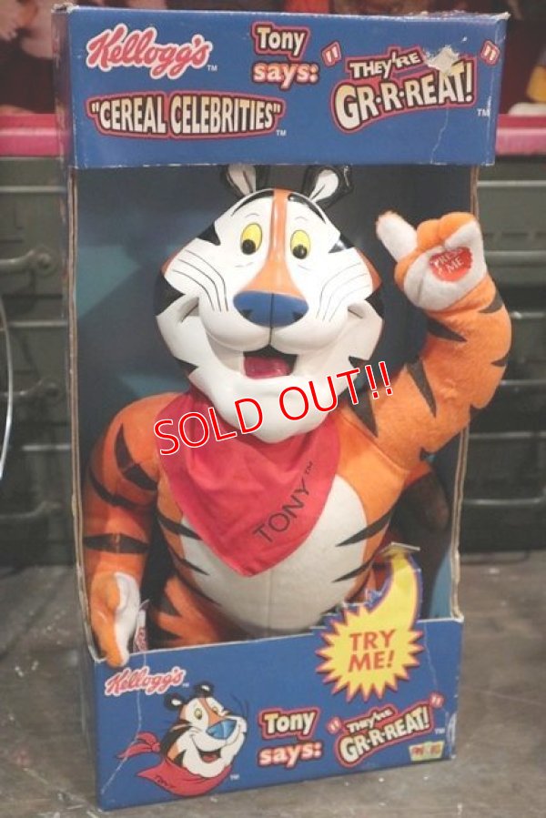 画像1: ct-181203-39 Kellogg's / Tony the Tiger 1990's Talking Doll