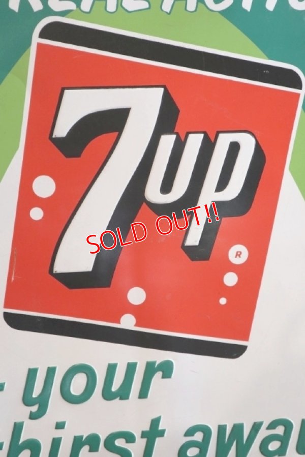 画像2: dp-181203-10 7up / 1963 Metal Sign